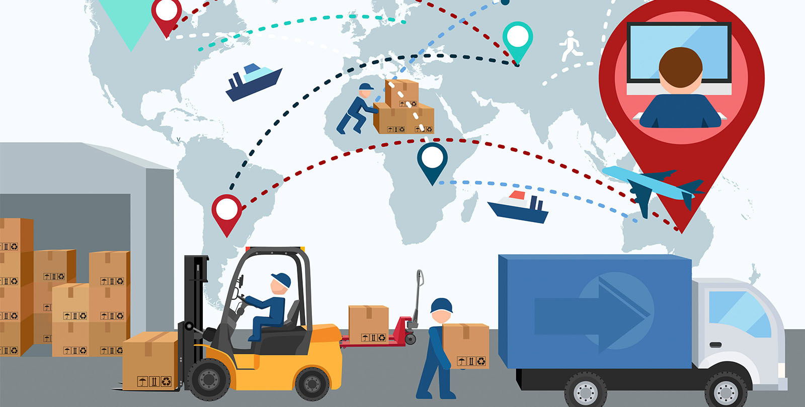 Logistics và Freight Forwarder? Sự khác biệt?